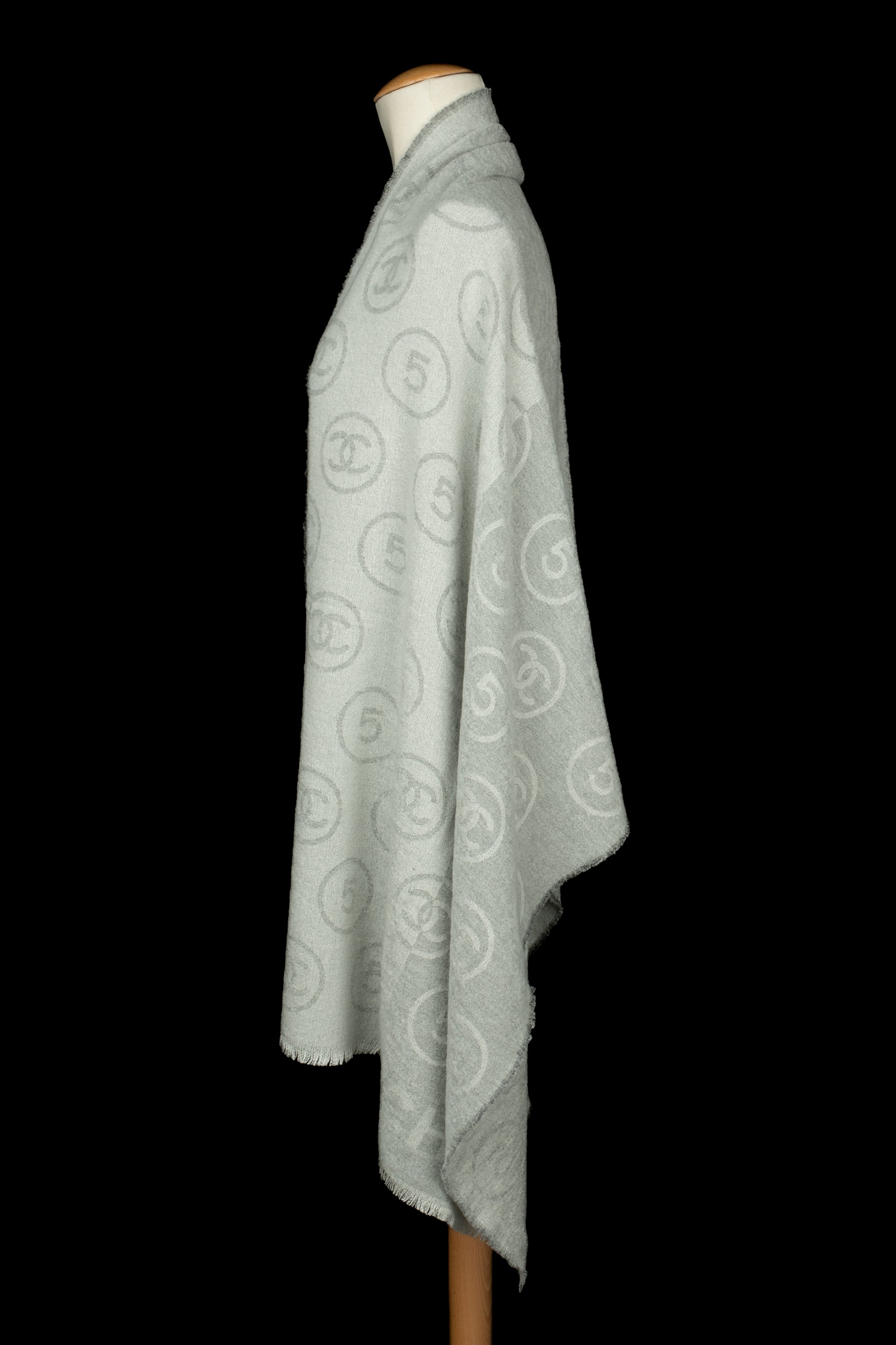 Écharpe en laine Chanel