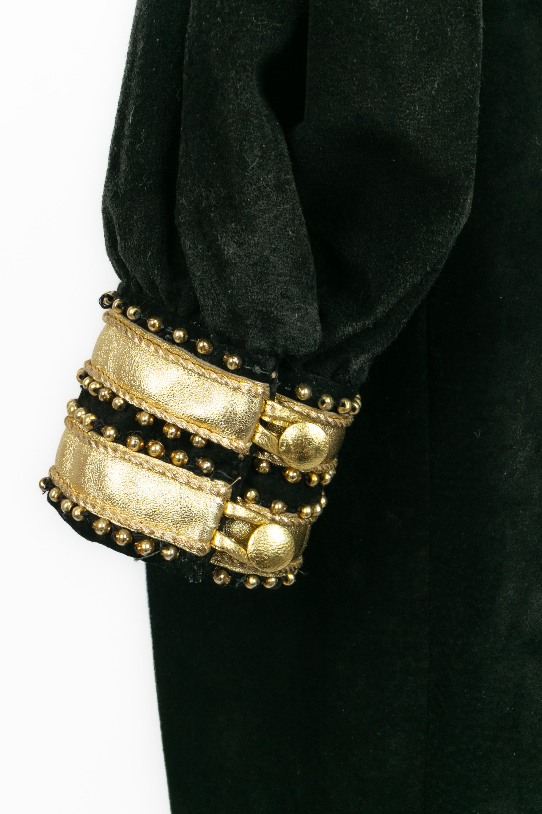 Combinaison en cuir Christian Dior