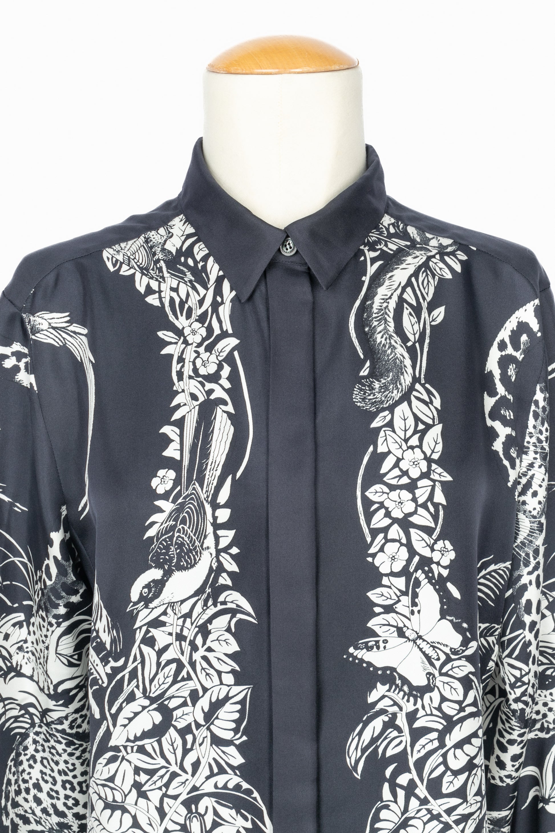 Chemise Hermès "Jungle Love"