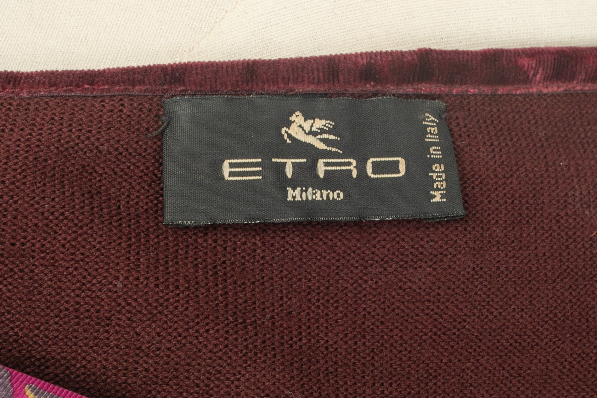 Haut en maille et soie Etro