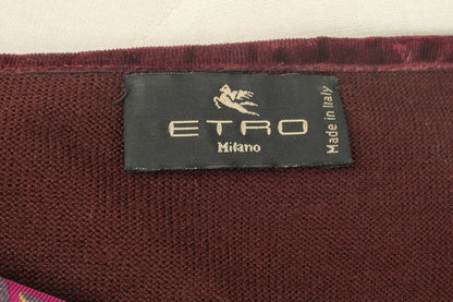 Haut en maille et soie Etro