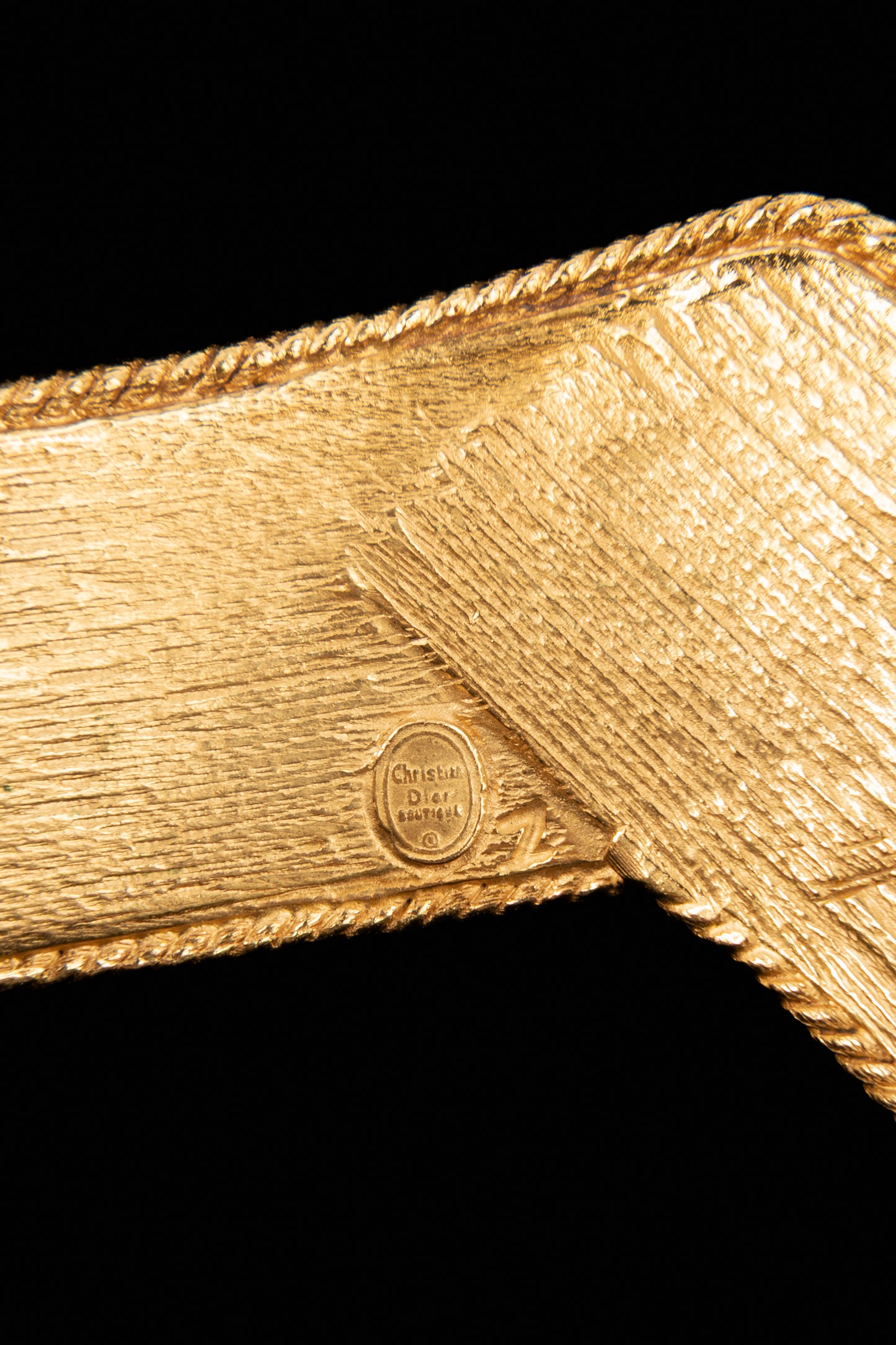 Collier doré Dior Haute Couture 1993