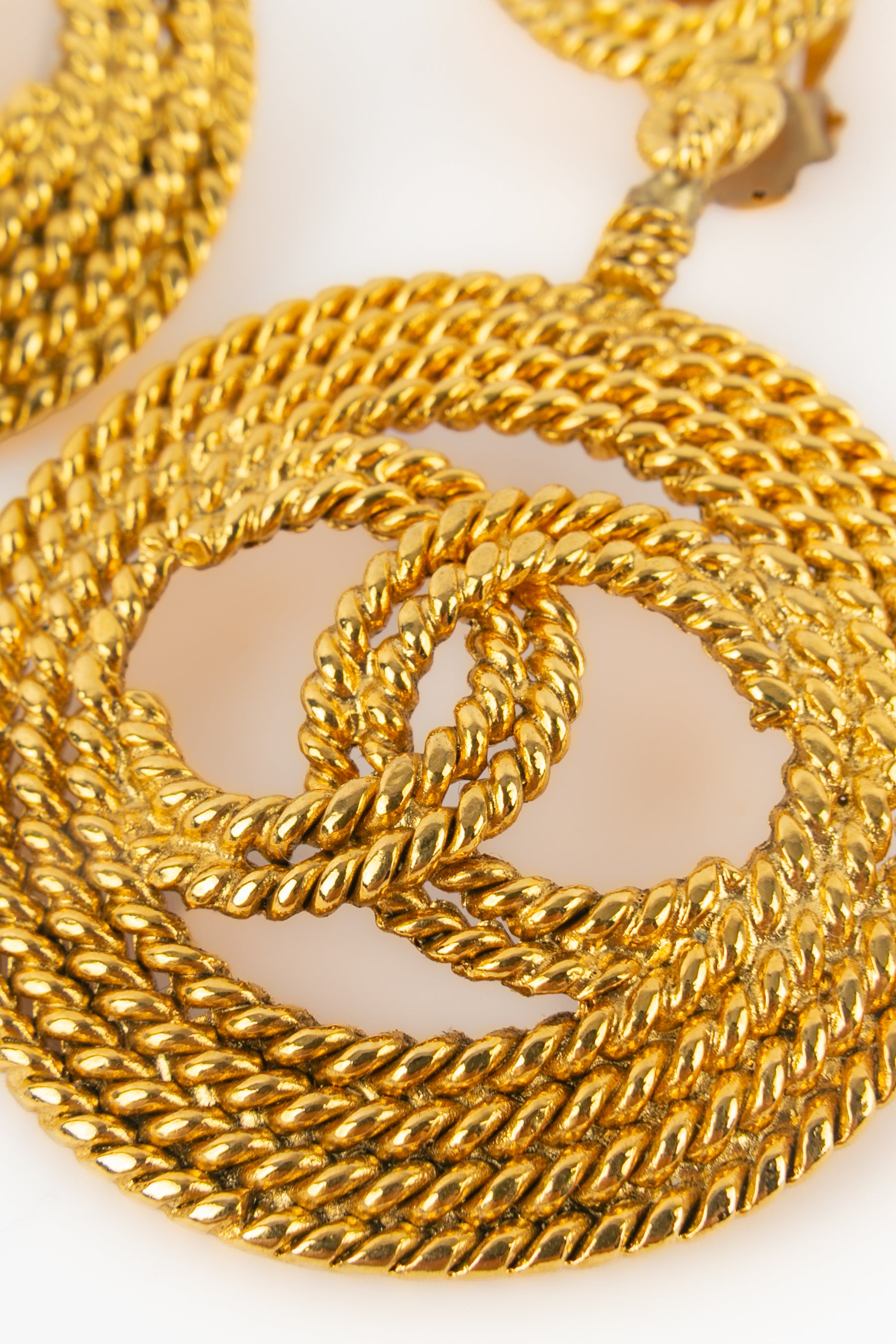 Boucles d'oreilles Chanel 1990's