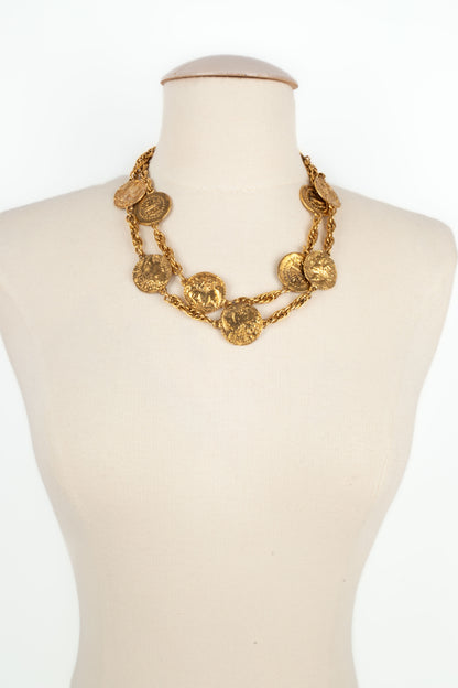 Collier médailles Chanel