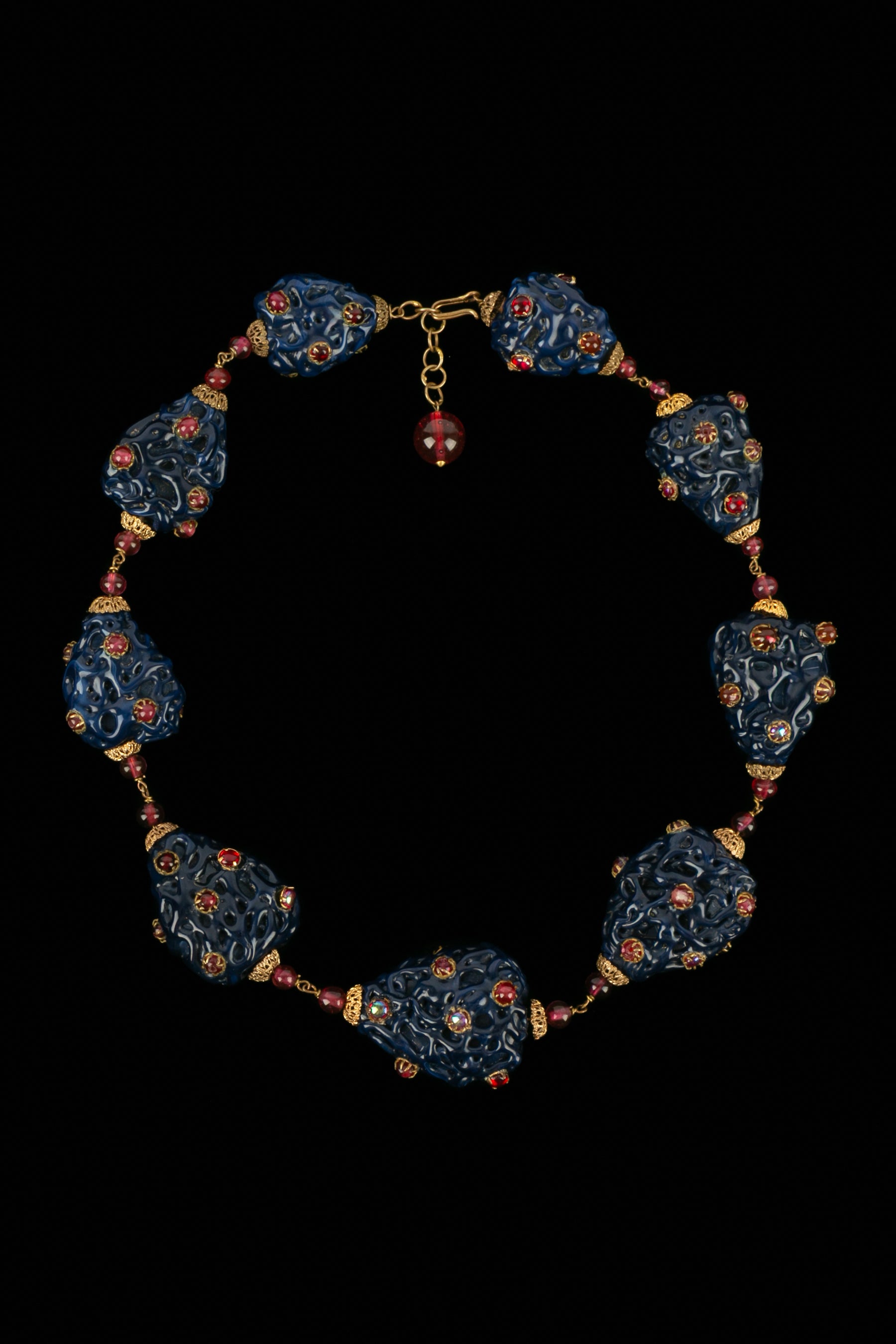Collier Givenchy par la maison Gripoix 1960