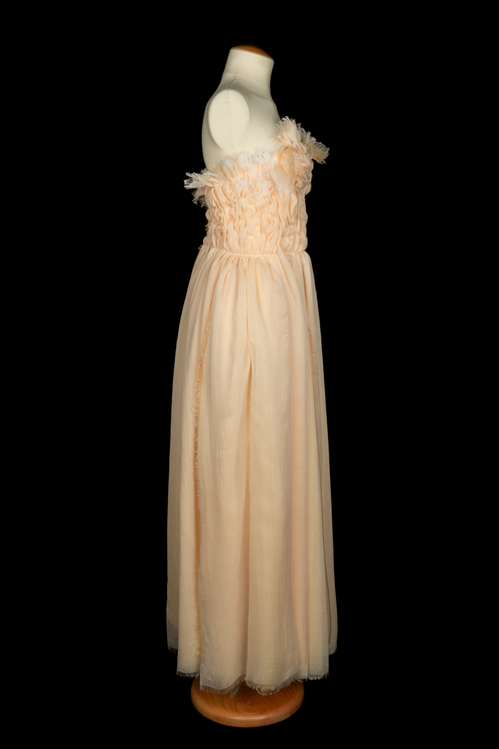 Robe "Symphonie Barbare" Franck Sorbier Printemps-Eté 2025