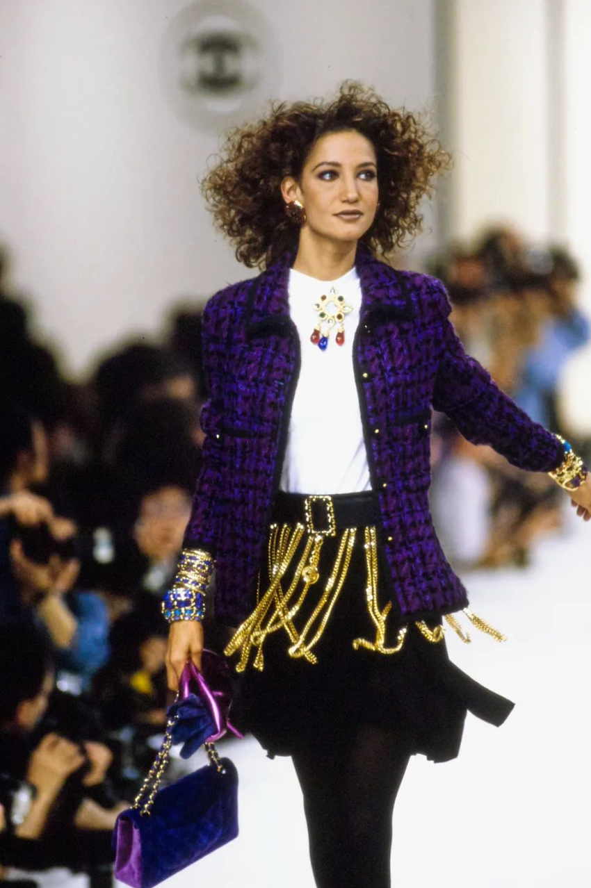 Ceinture en cuir Chanel 1991