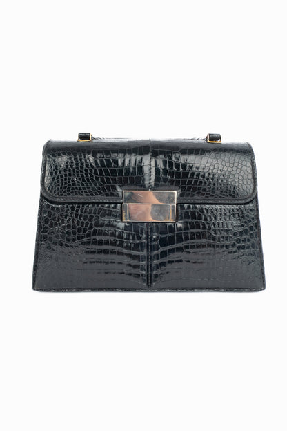 Sac en crocodile Fernande Desgranges