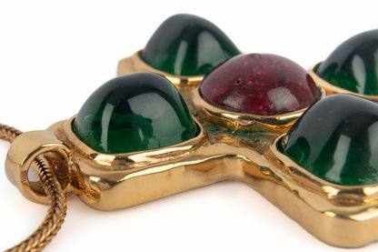 Collier "Croix" Chanel 1984's