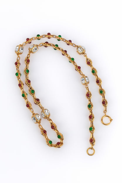 Collier en pâte Chanel 1990's