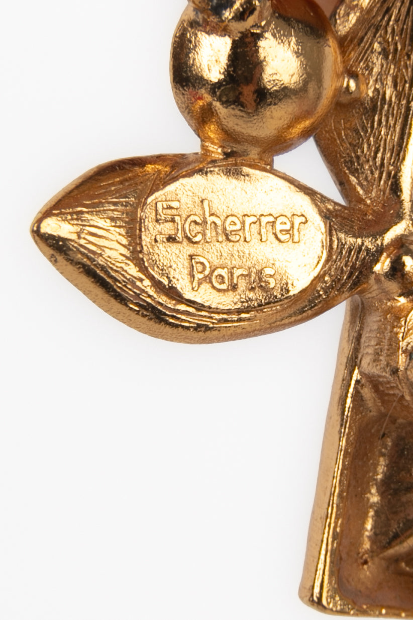 Boucles d'oreilles Jean Louis Scherrer