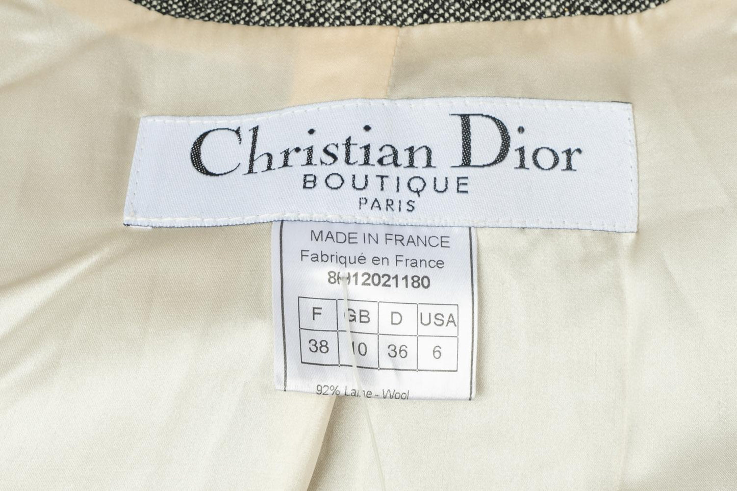 Ensemble Christian Dior Hiver 1998