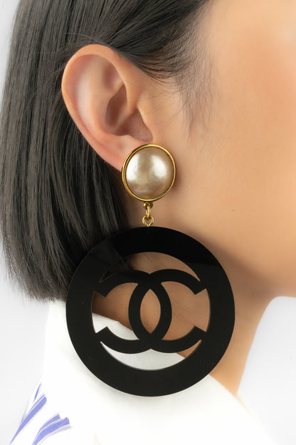 Boucles d'oreilles cc Chanel