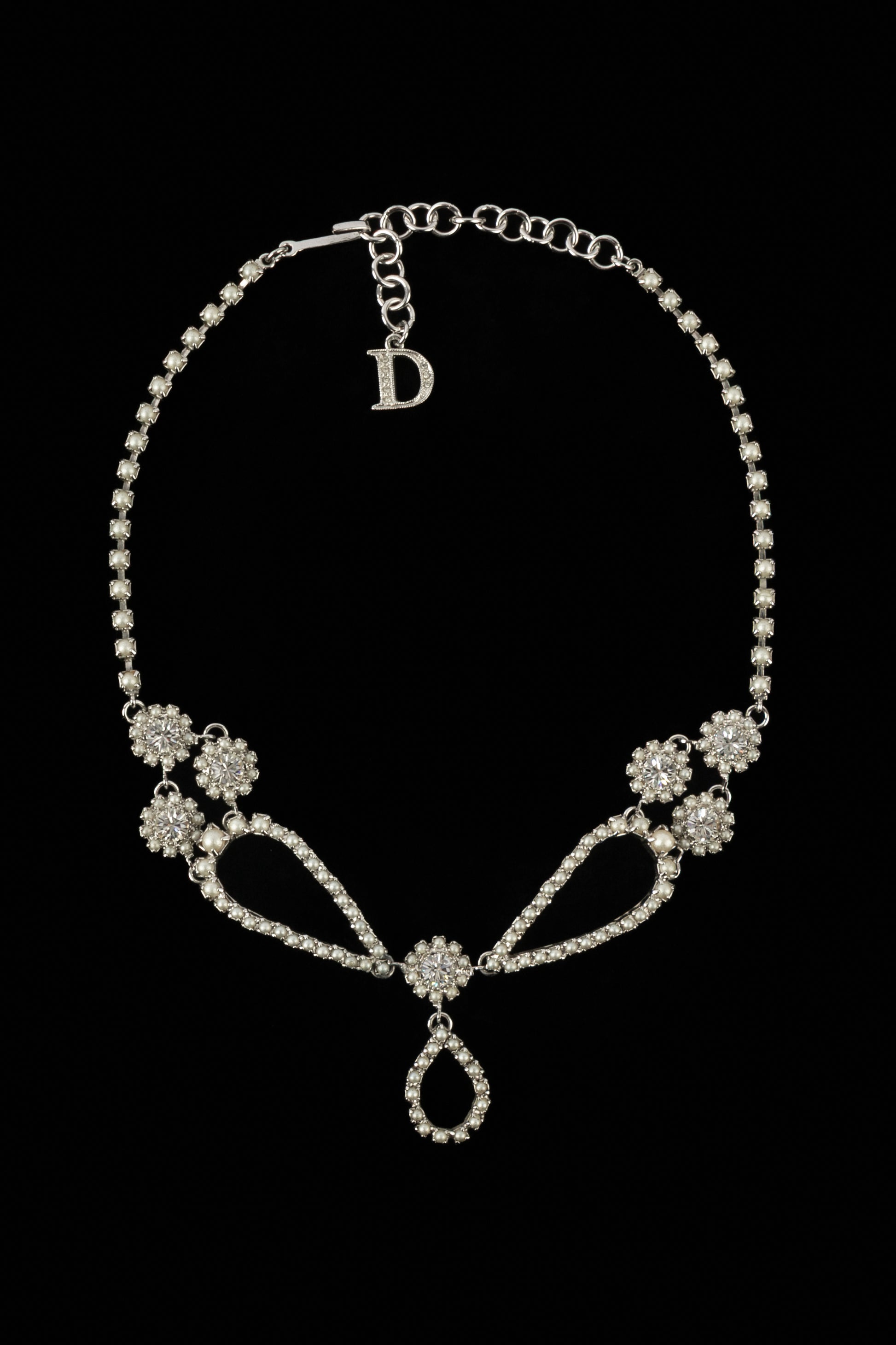 Collier ras de cou Christian Dior 2000's