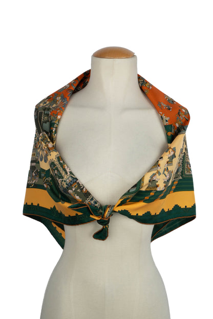Foulard / Carré "Astres et Soleil" Hermès