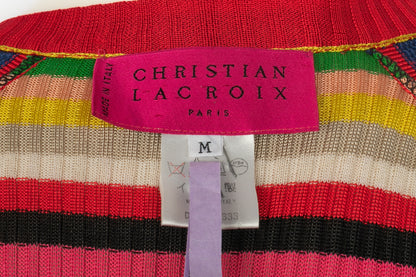 Gilet multicolore Christian Lacroix 