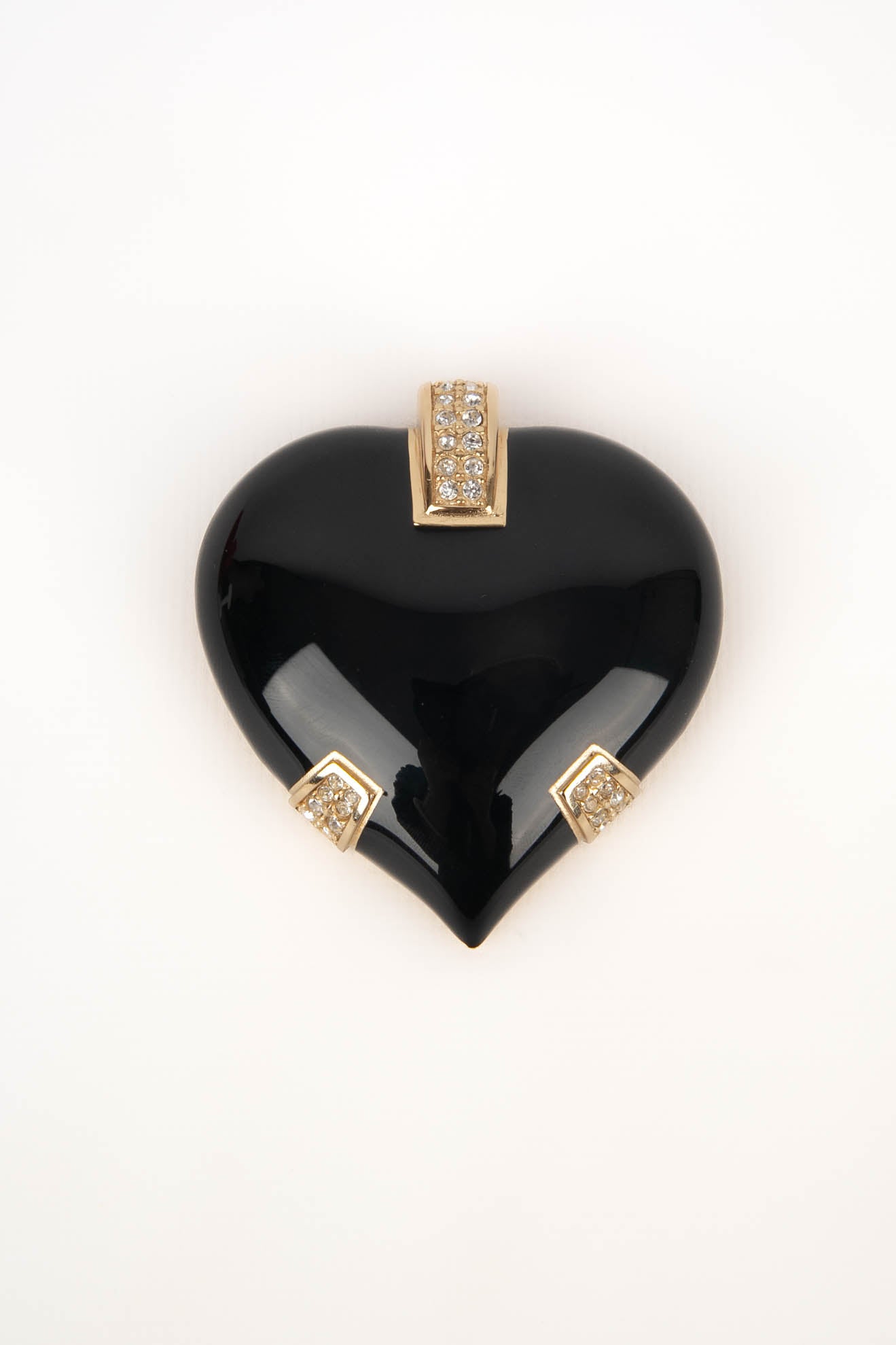 Broche coeur Dior 