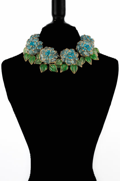 Collier fleurs Augustine