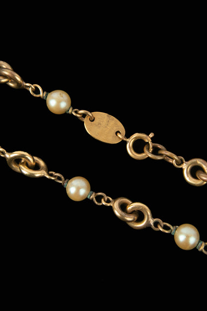 Collier de perles Chanel 1960's
