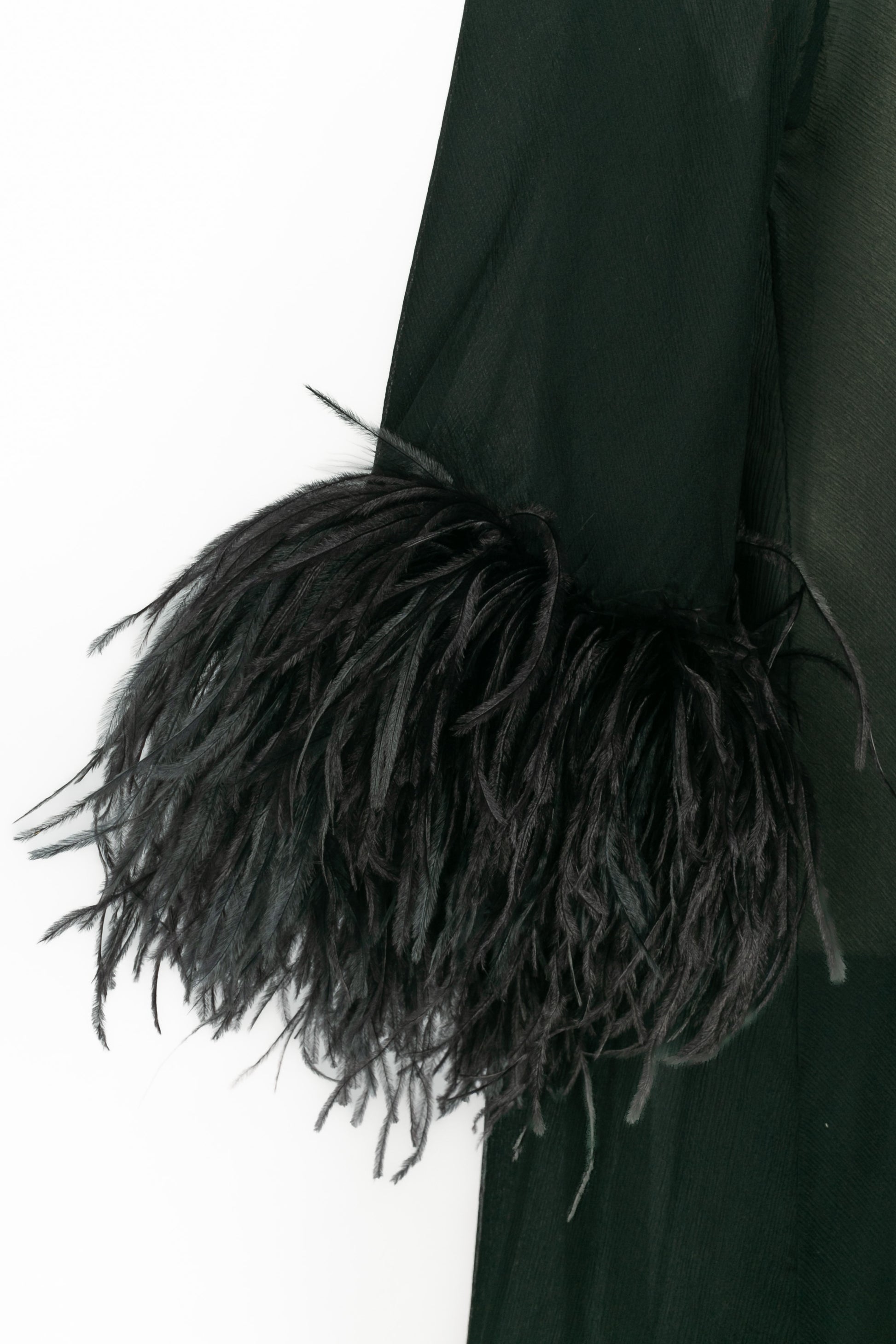 Robe en soie vintage