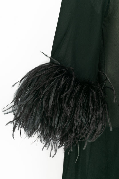 Robe en soie vintage