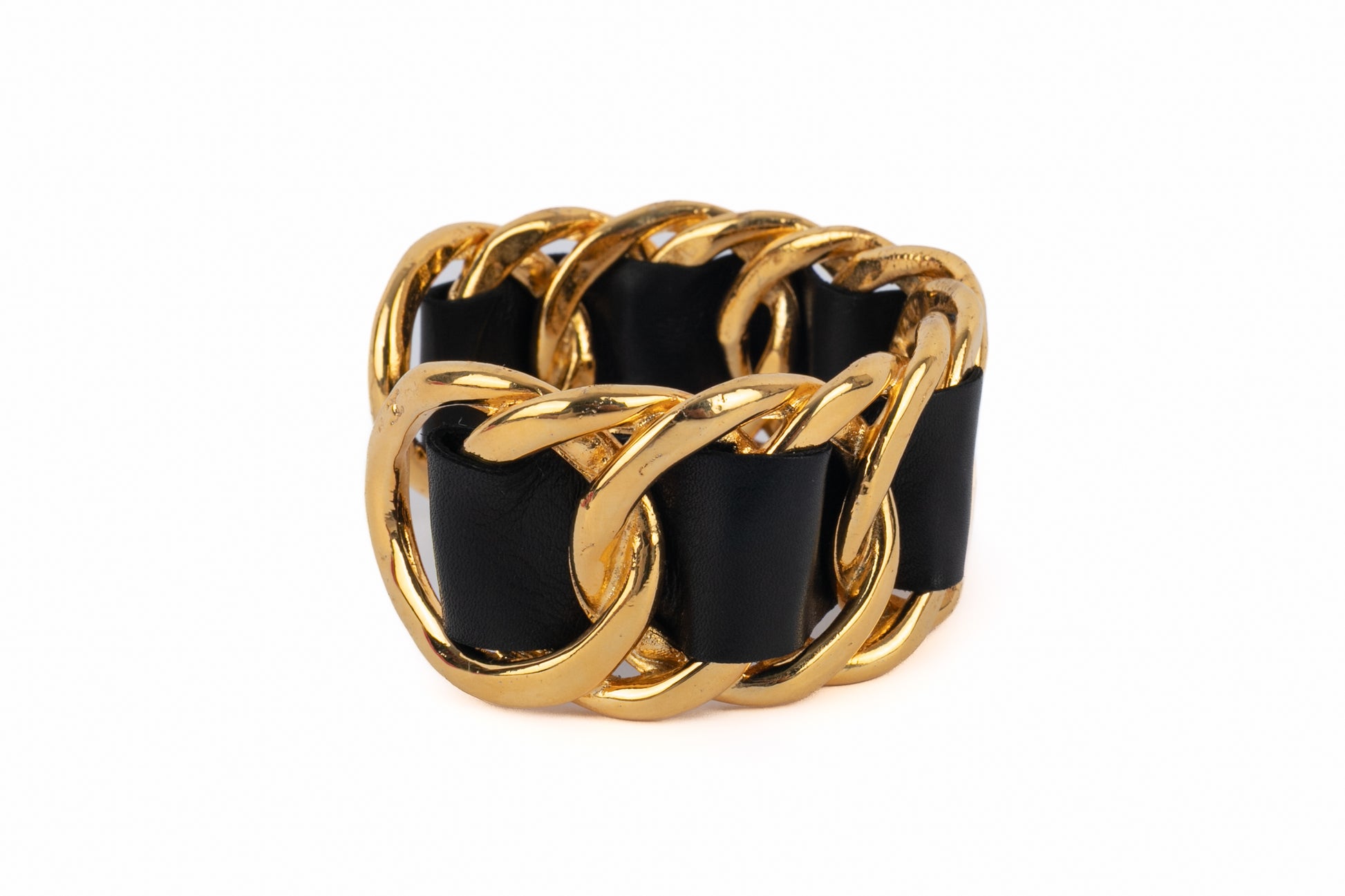 Bracelet en cuir Chanel 