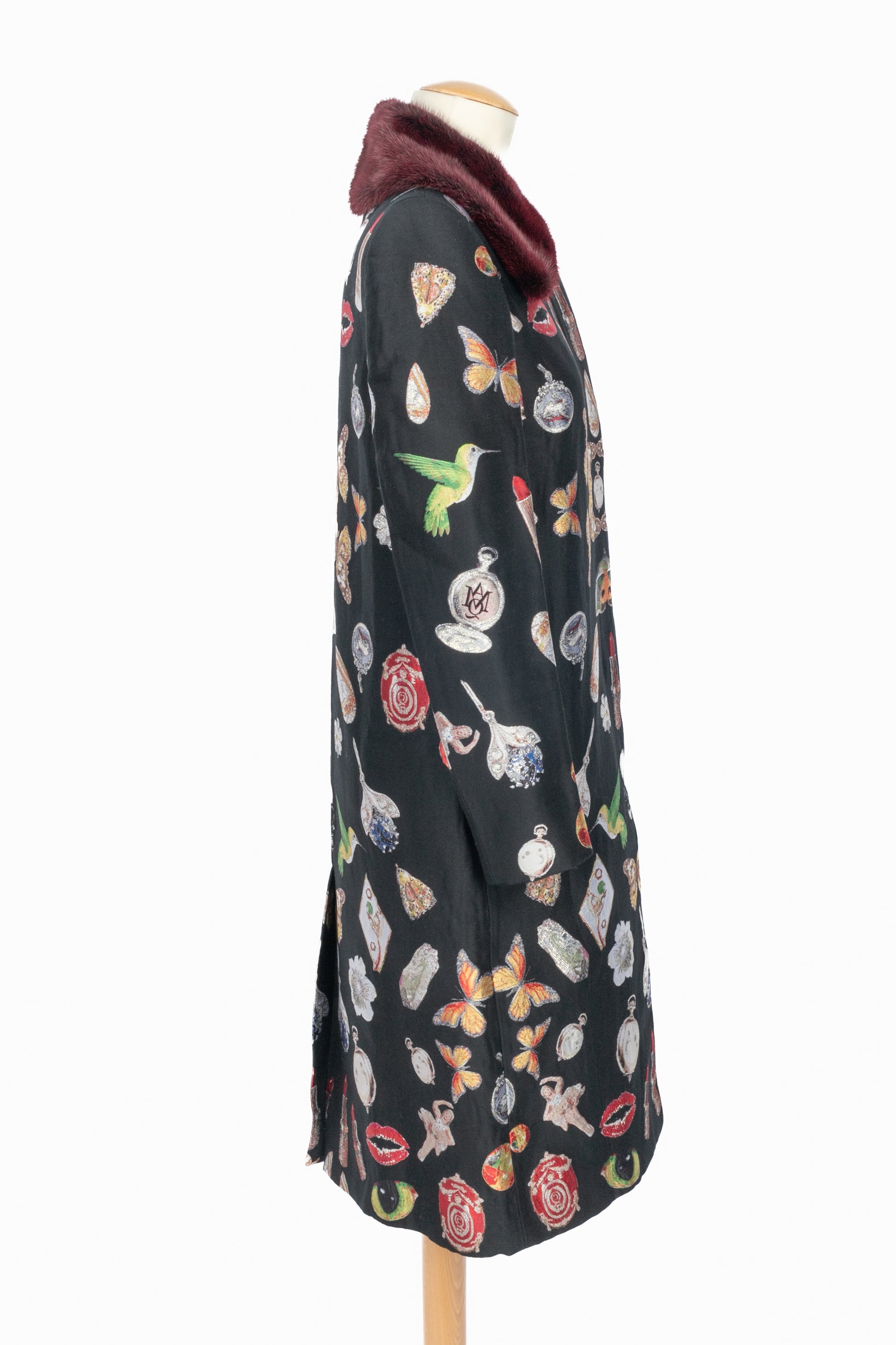 Manteau Alexander McQueen Automne 2015