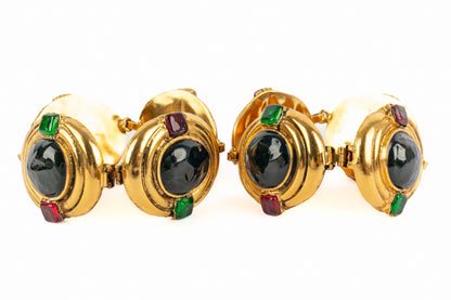 Paire de bracelets Chanel