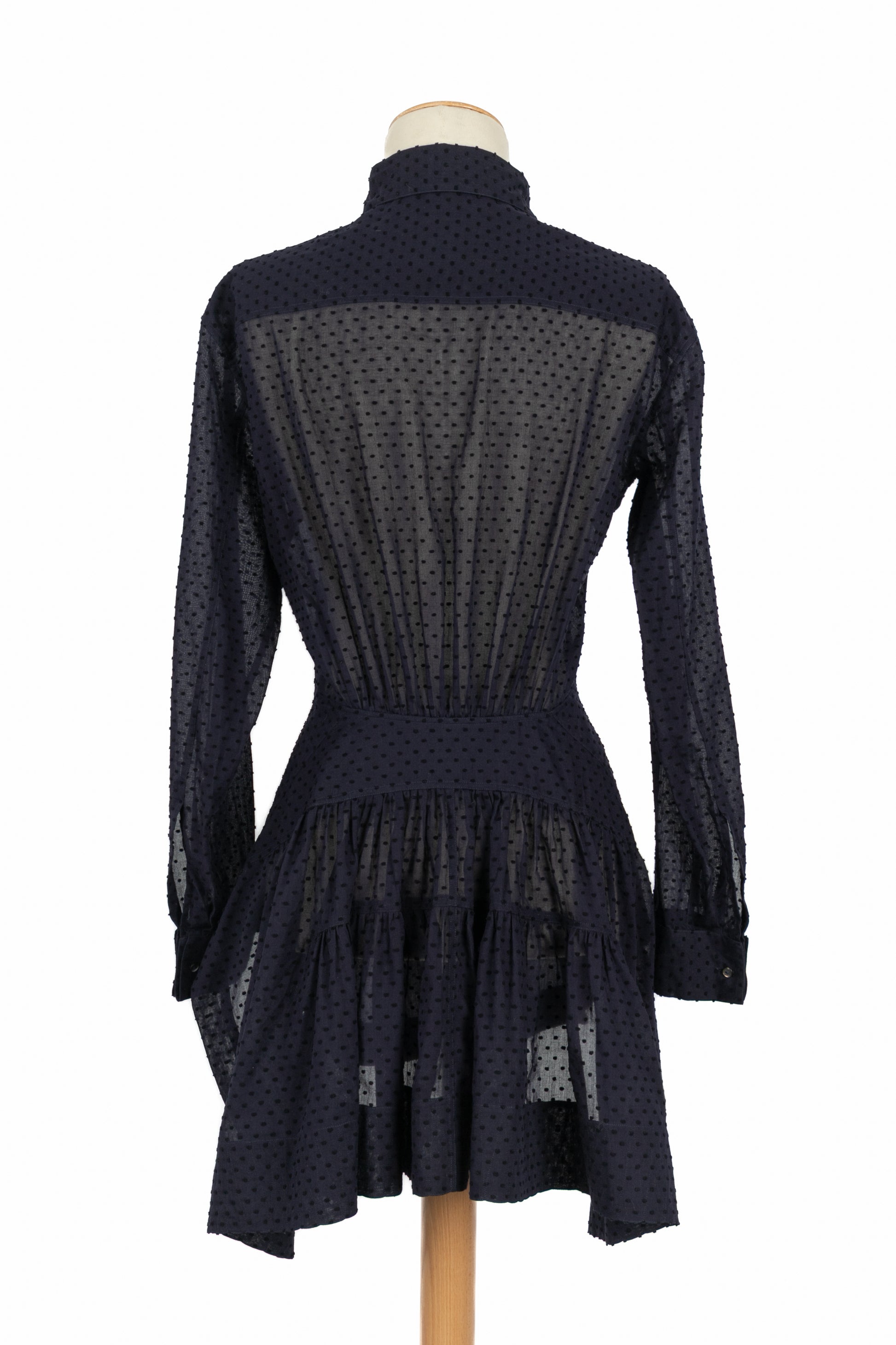 Chemisier en coton Alaïa 