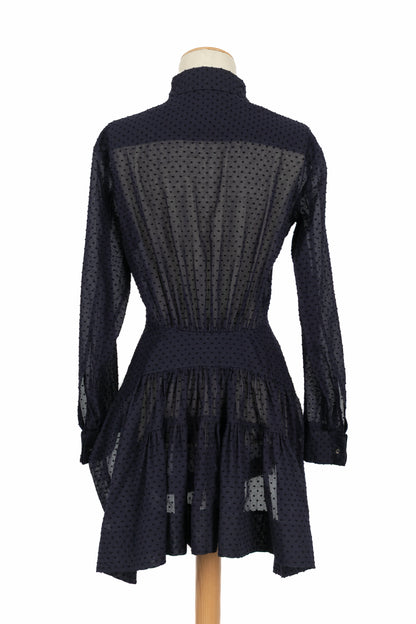 Chemisier en coton Alaïa 