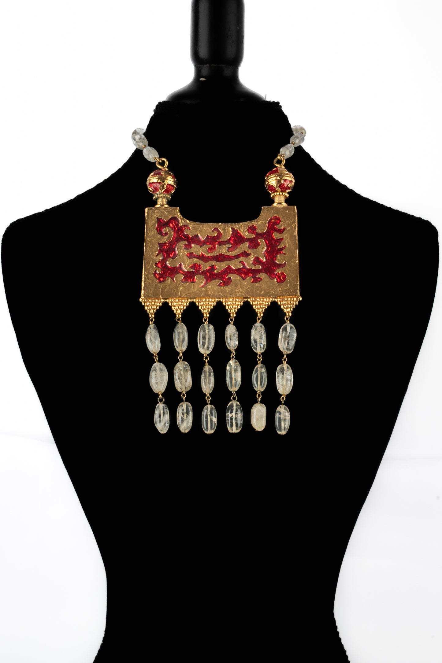 Collier Yves Saint Laurent Haute Couture Maison Goossens