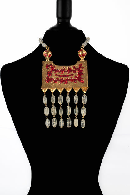 Collier Yves Saint Laurent Haute Couture Maison Goossens