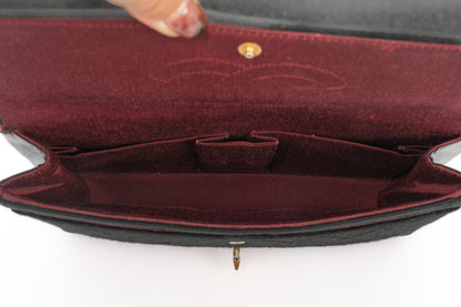 Sac classique en jersey Chanel 1970's