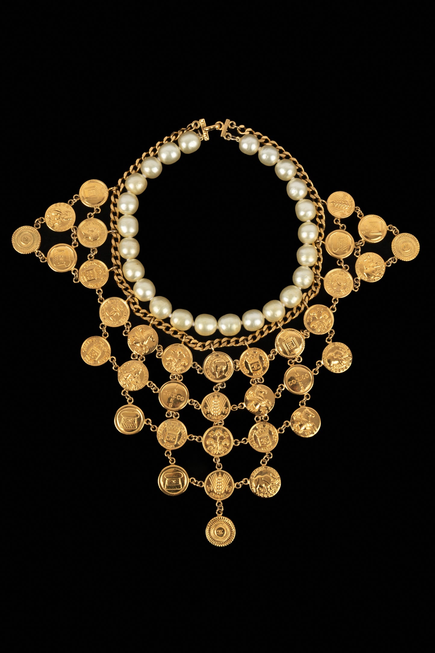 Collier Chanel 1980's
