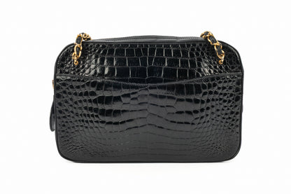 Sac caméra en crocodile Chanel