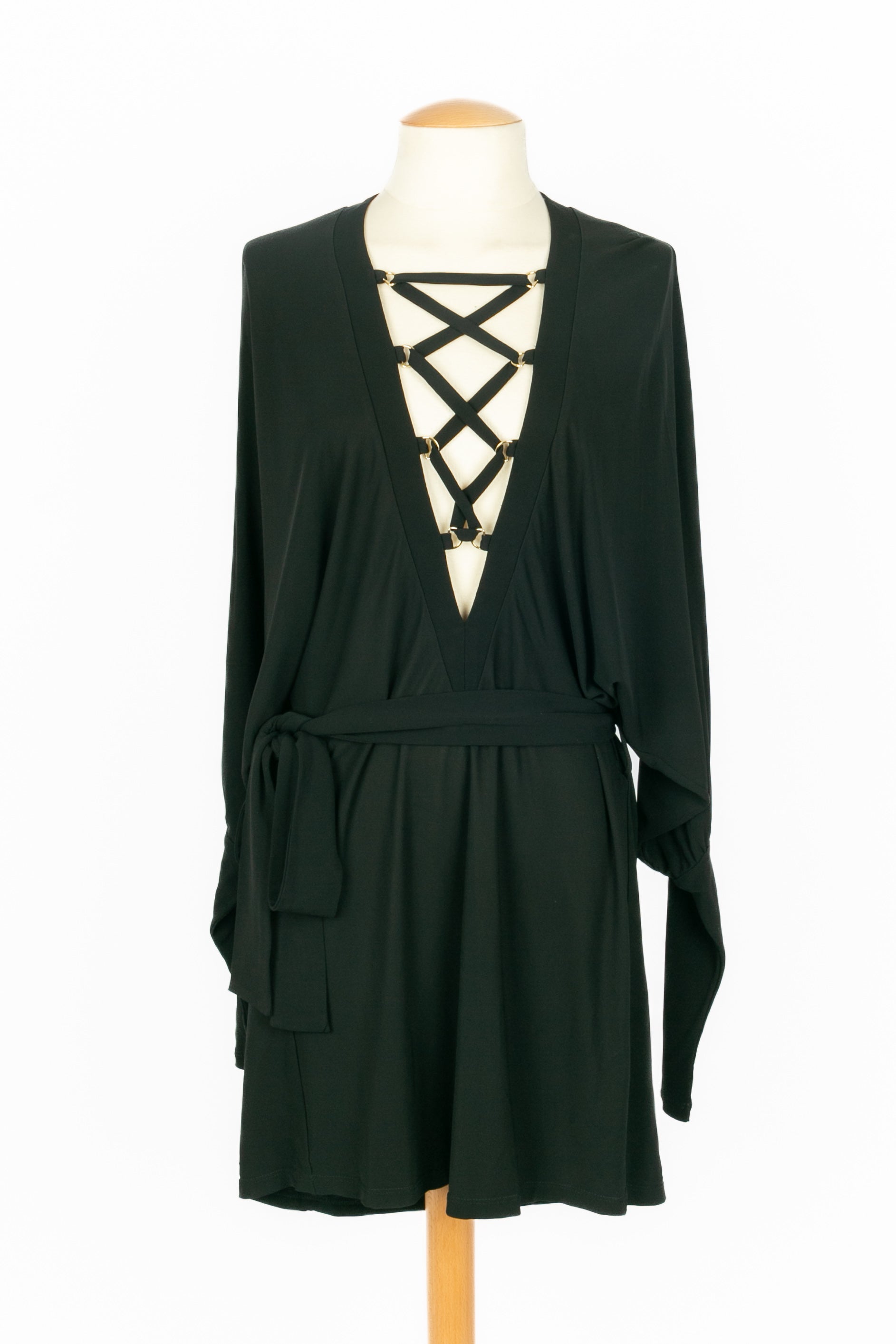 Robe à lacets Balmain 