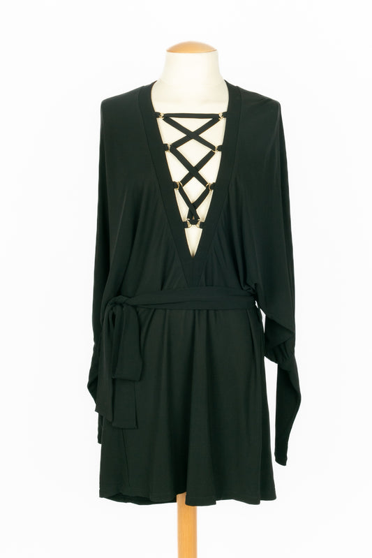 Robe à lacets Balmain 