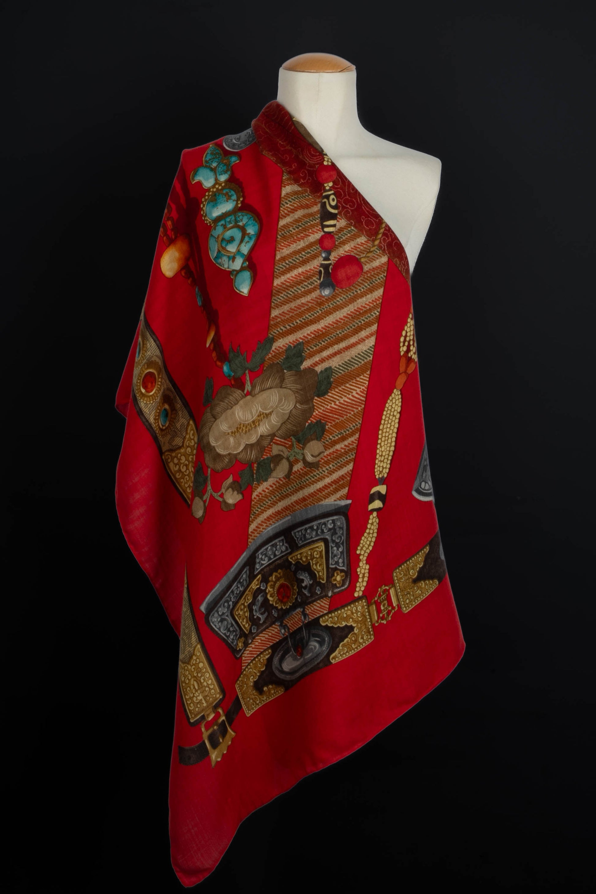 Châle / foulard "Tibet" Hermès