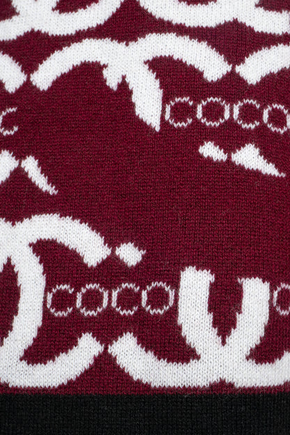 Ensemble bonnet et écharpe Chanel