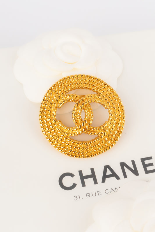 Broche cc Chanel