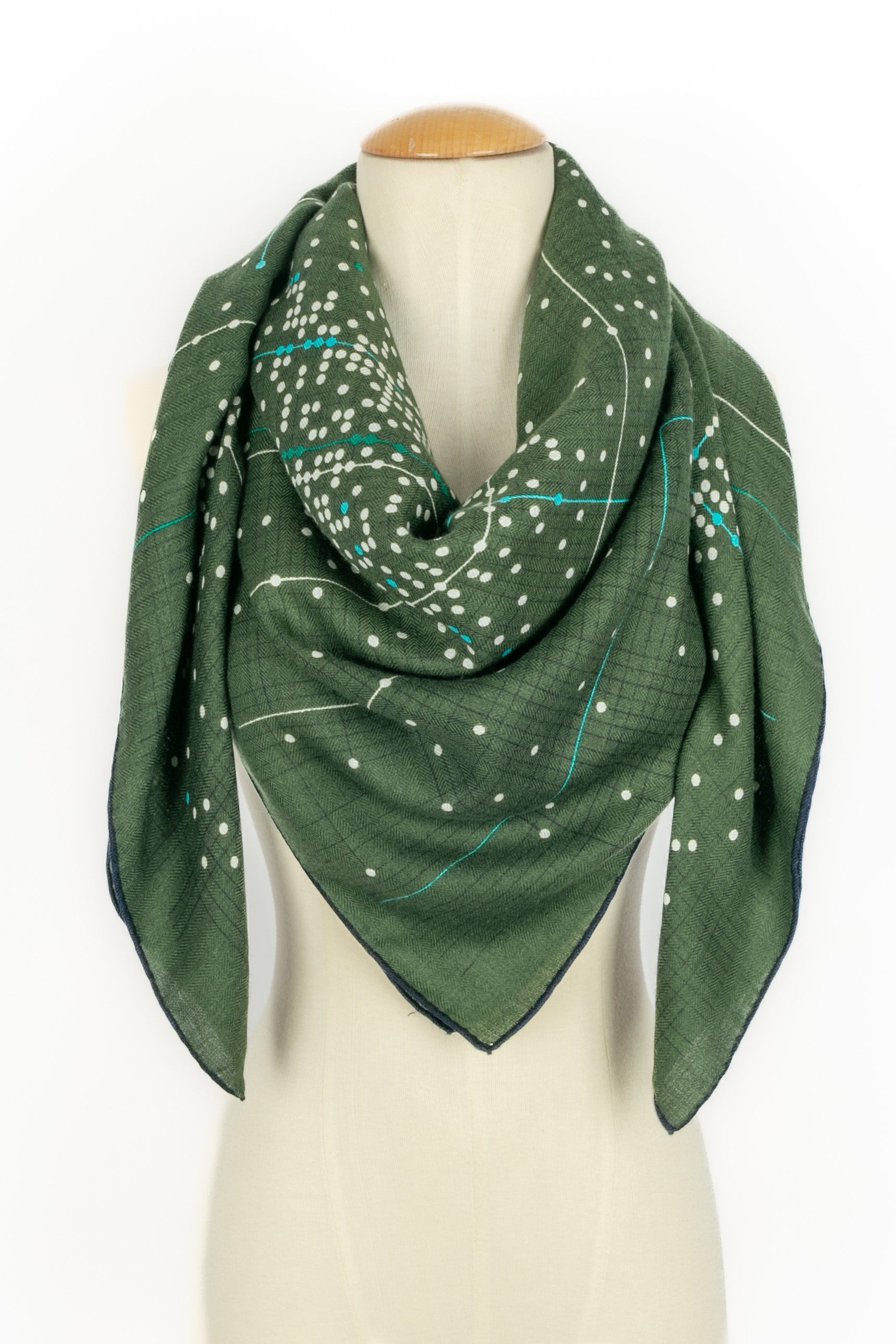 Foulard "Cheval céleste" en cachemire Hermès