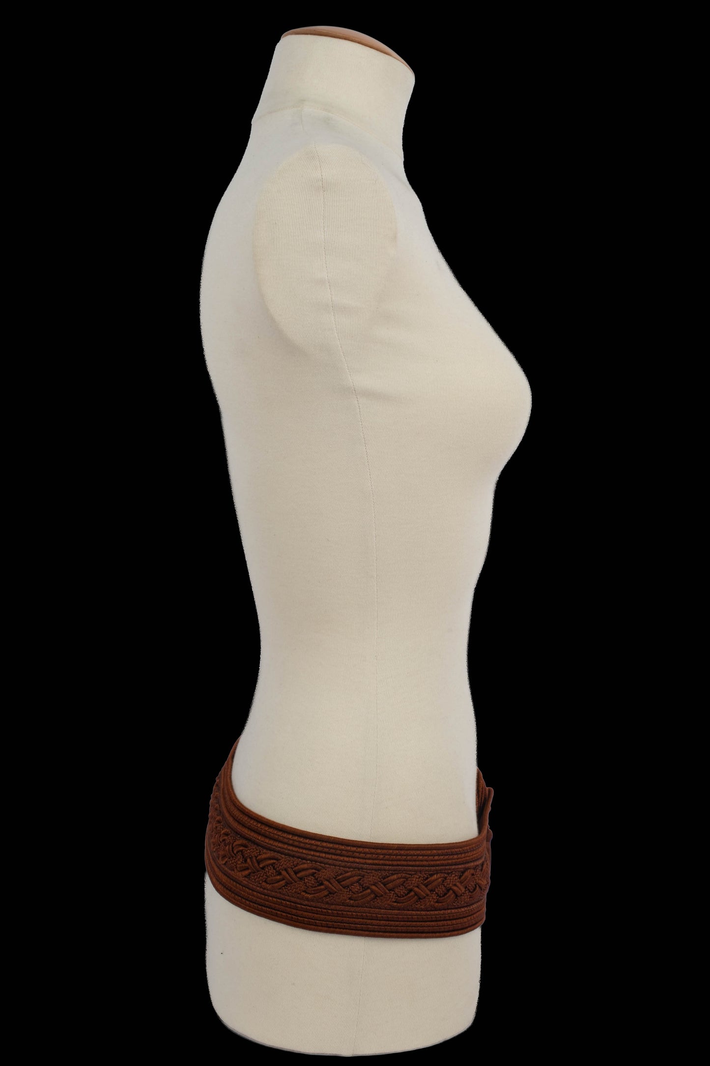 Ceinture en passementerie Yves Saint Laurent (Attribuée à)