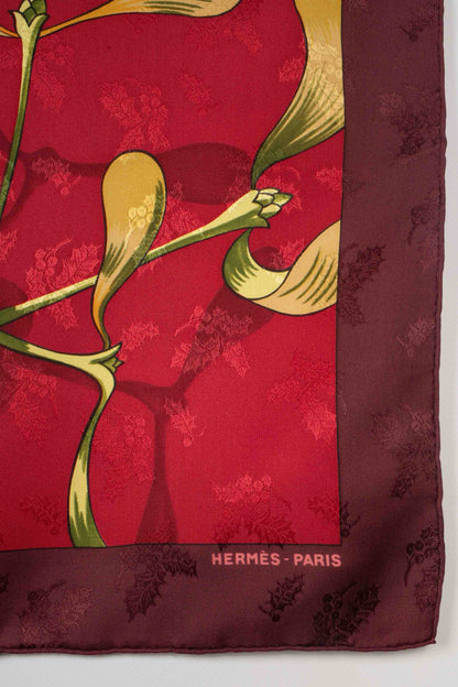 Foulard / Carré "Neige d'antan détails" Hermès