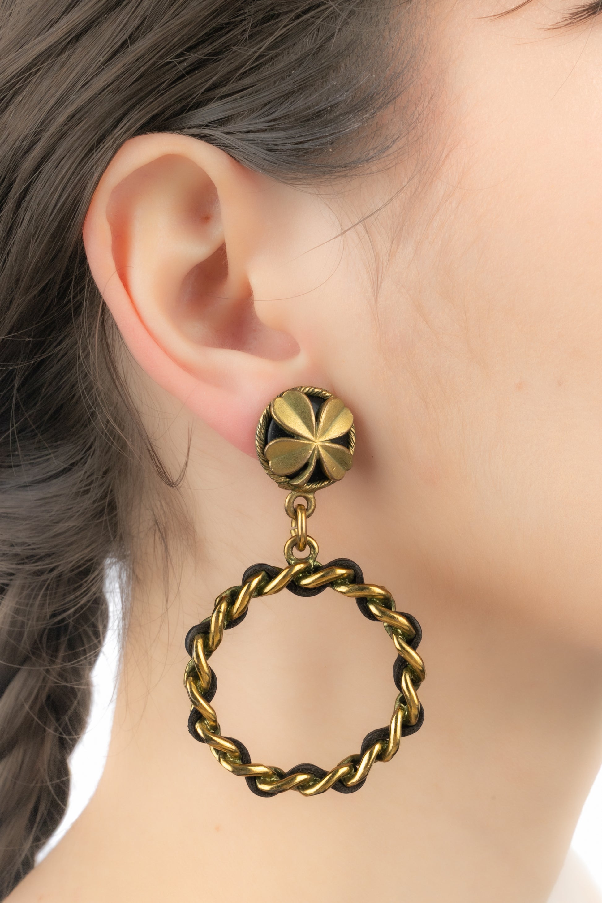 Boucles d'oreilles Chanel Printemps 1994