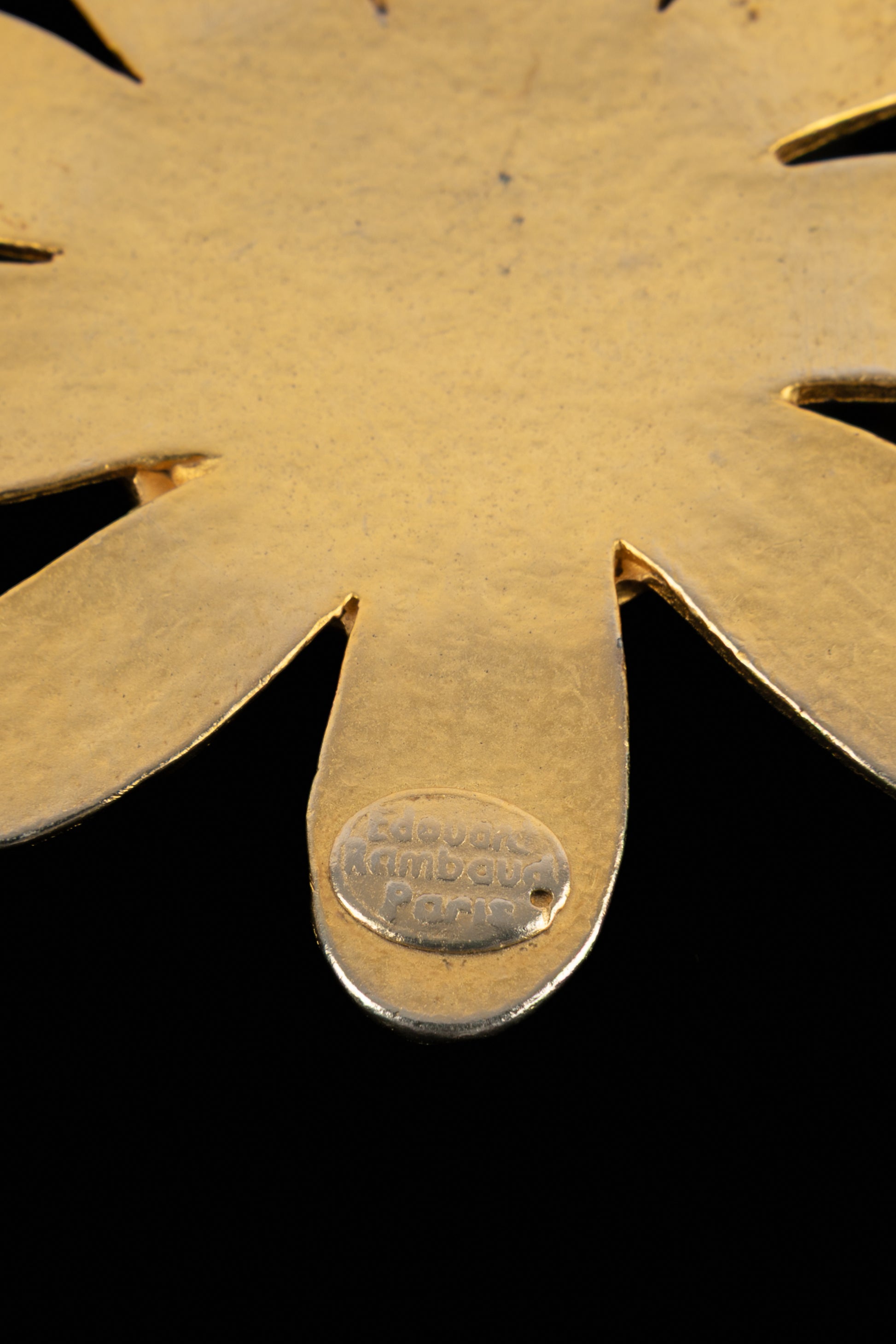 Collier fleur Edouard Rambaud