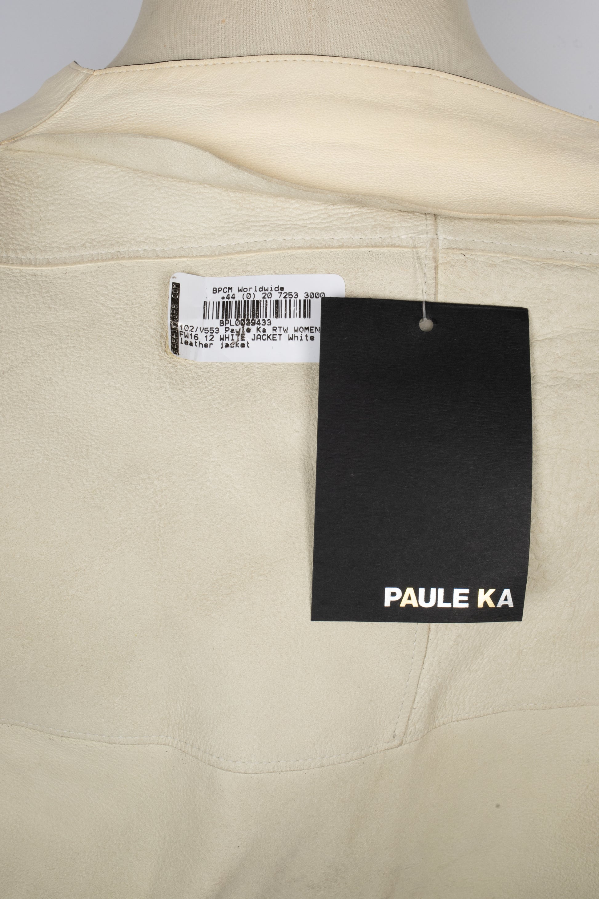 Veste en cuir Paule Ka 2016