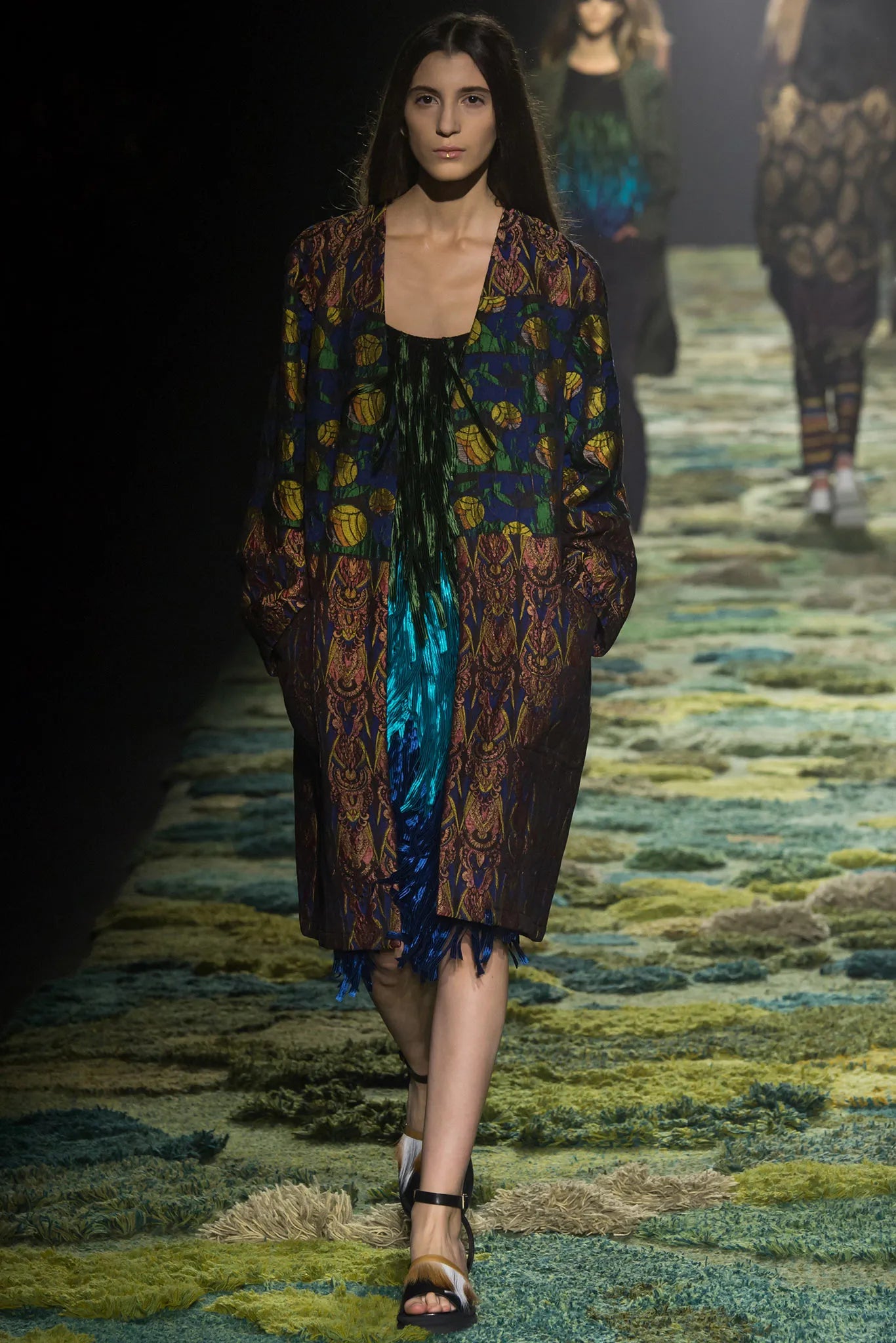Robe Dries Van Noten Printemps 2015 