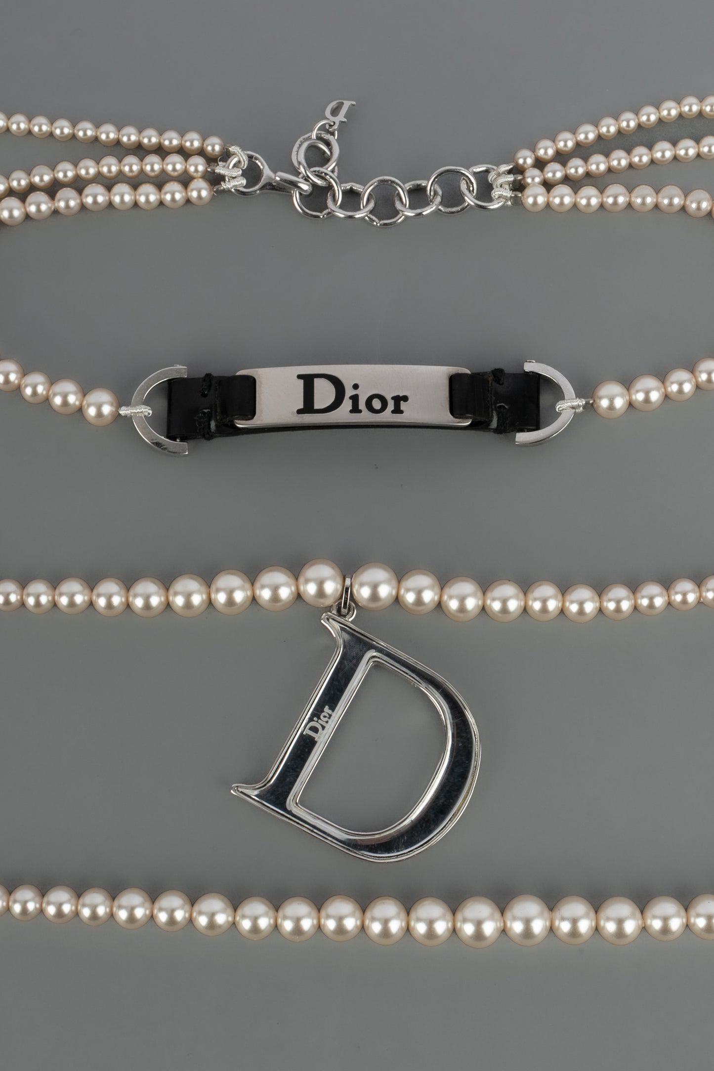 Collier sautoir Christian Dior Eté 2004