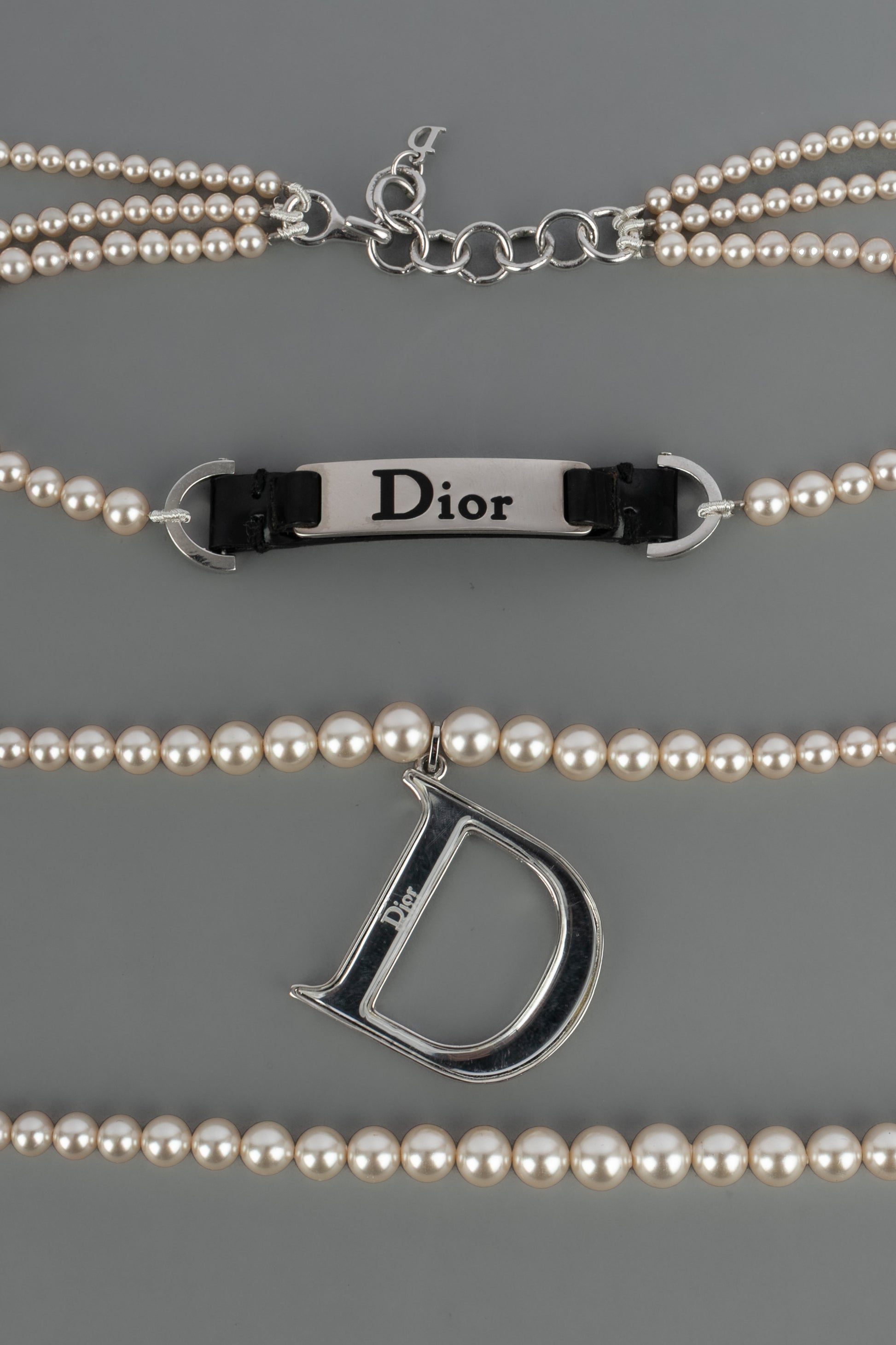 Collier sautoir Christian Dior Eté 2004