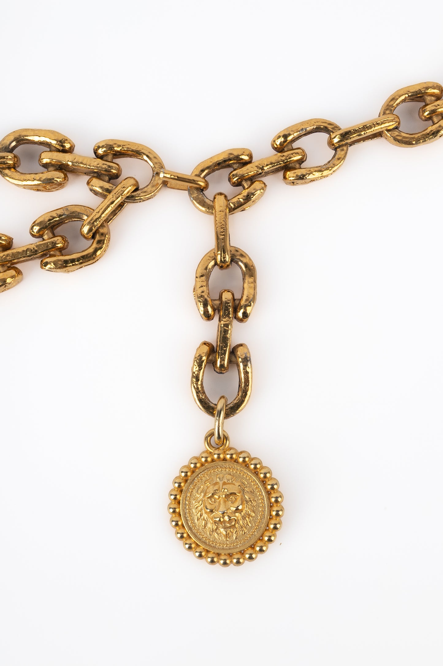 Ceinture "tête de lion" Chanel 